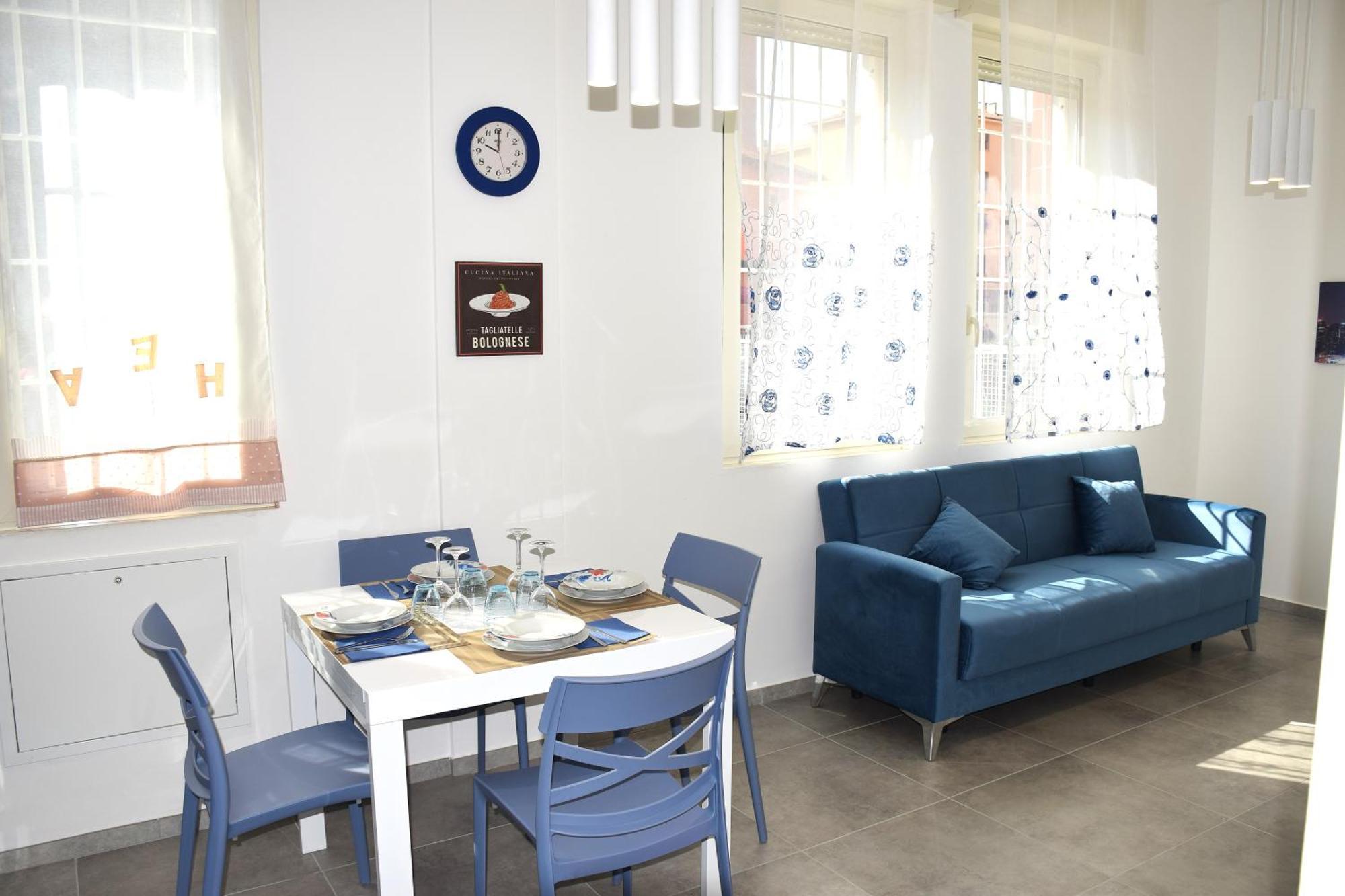 Apartament La Dimora In Blu Bolonia Zewnętrze zdjęcie