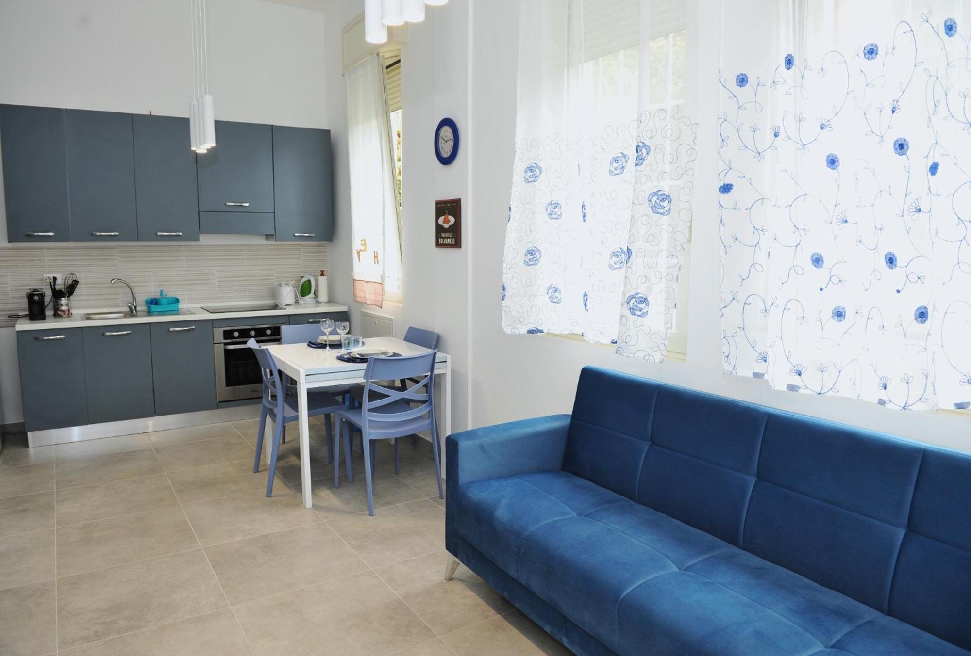 Apartament La Dimora In Blu Bolonia Zewnętrze zdjęcie